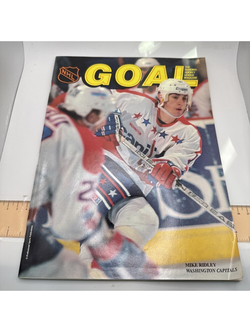 Goal Hockey Magazine Boston Bruins 1989-90 Directory
